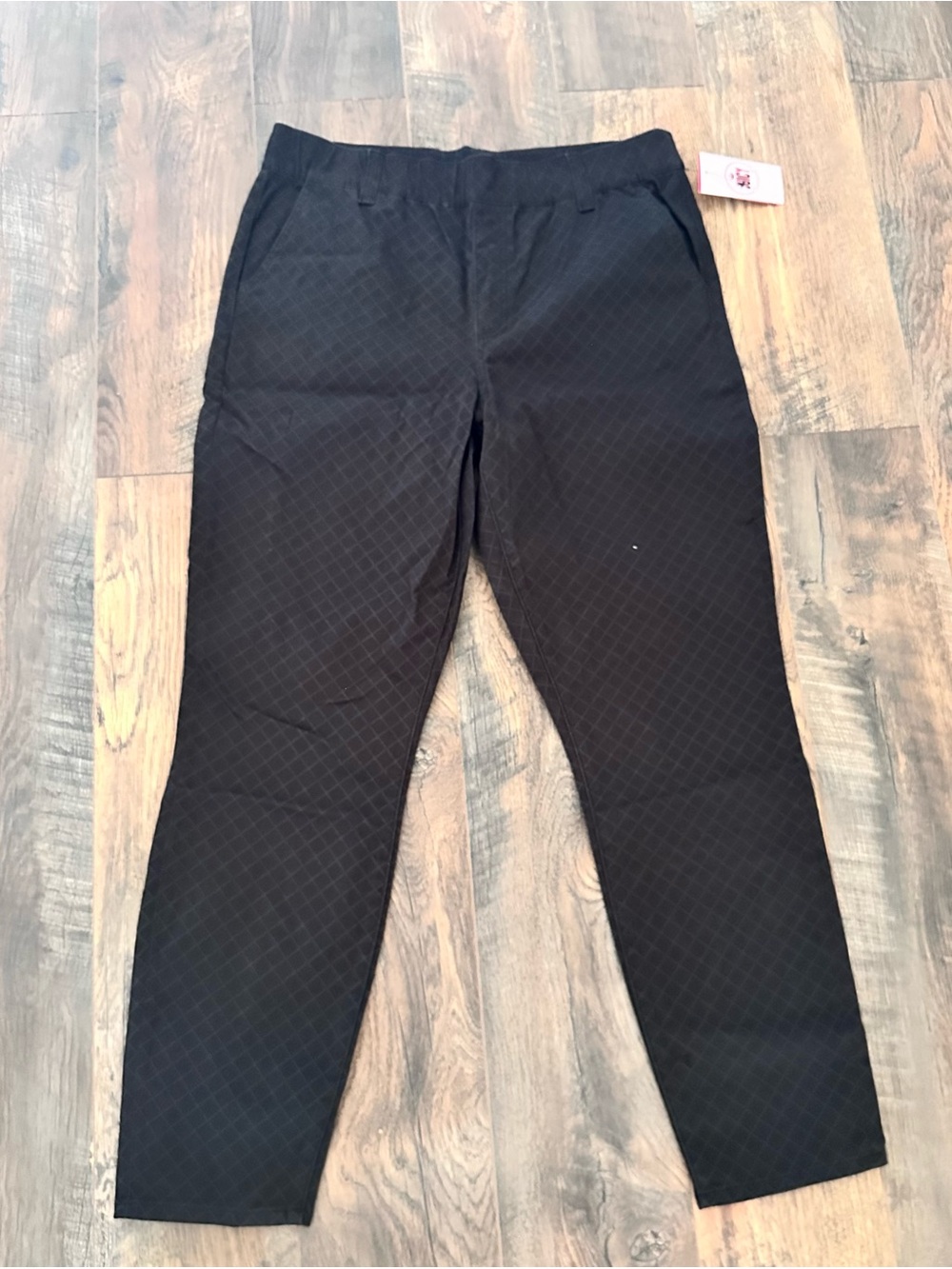 Women’s Juicy Black Diamond Design  Beverly Skinny Stretch Pants
